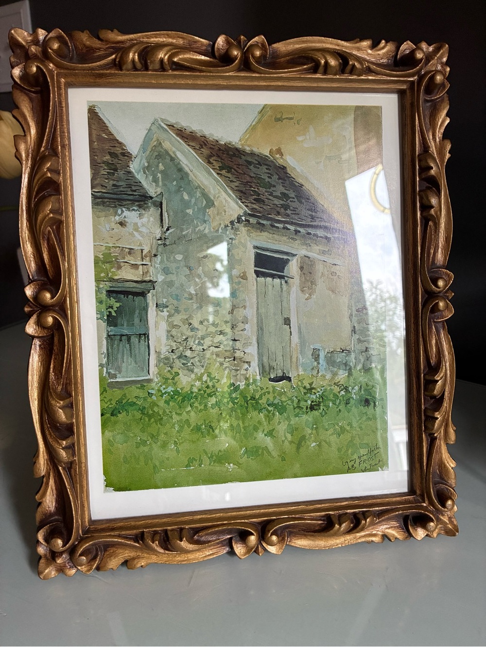 Vintage Ornate 8 x 10” Frame